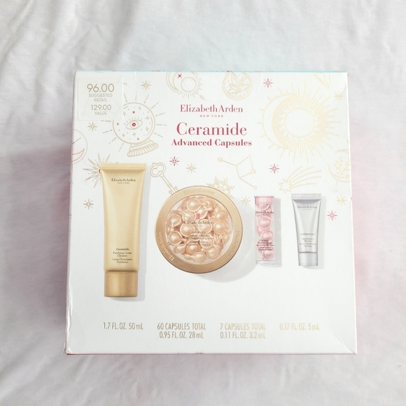 Elizabeth Arden Hyaluronic Acid Ceramide Capsules Serum 4PC Set Sealed NIB - Picture 1 of 7